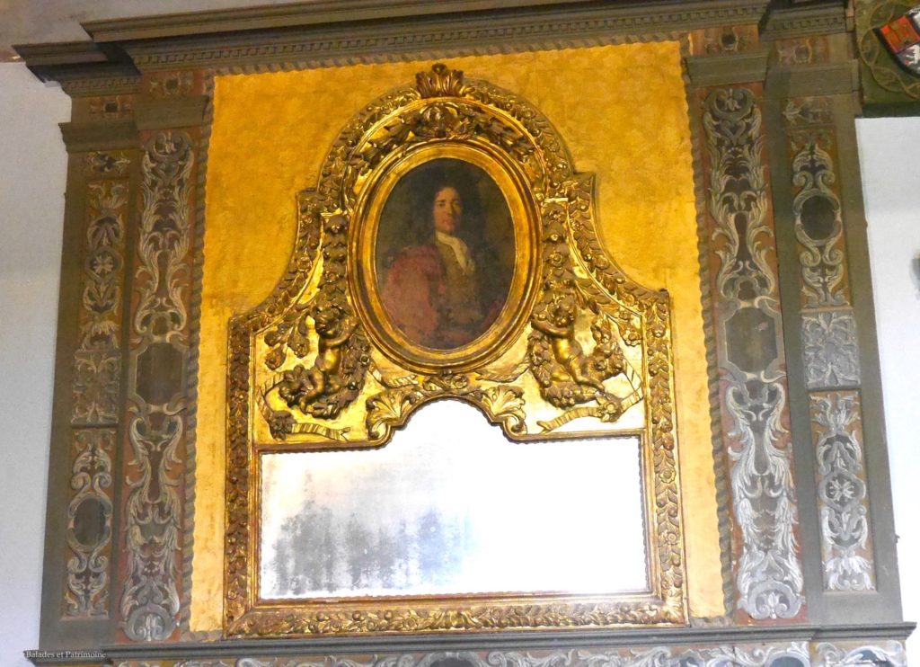 Miroir XVIIe s
